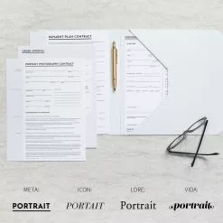 DesignAglow Portraits & Families Essential Portrait Contract & Forms