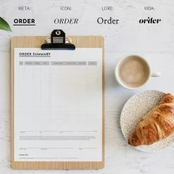 DesignAglow High School Seniors Essential Order Forms