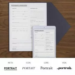 DesignAglow Portraits & Families Essential Portrait Contract & Forms