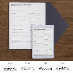 DesignAglow Essential Wedding Contract & Forms