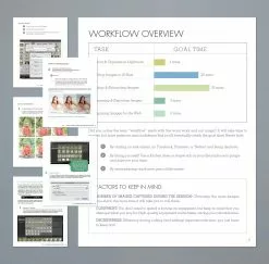 DesignAglow Essential 1 Hour Portrait Workflow Studio Management