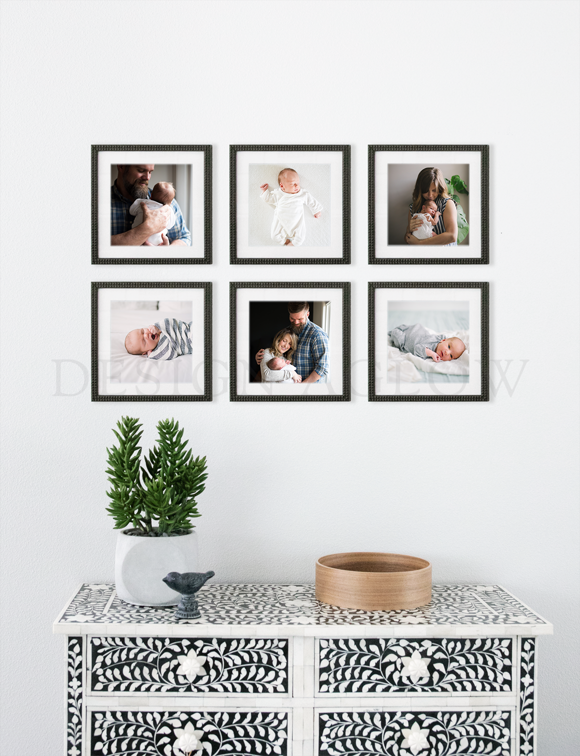 DesignAglow Multiple Frames Mockup (024) Frame Sales Tools