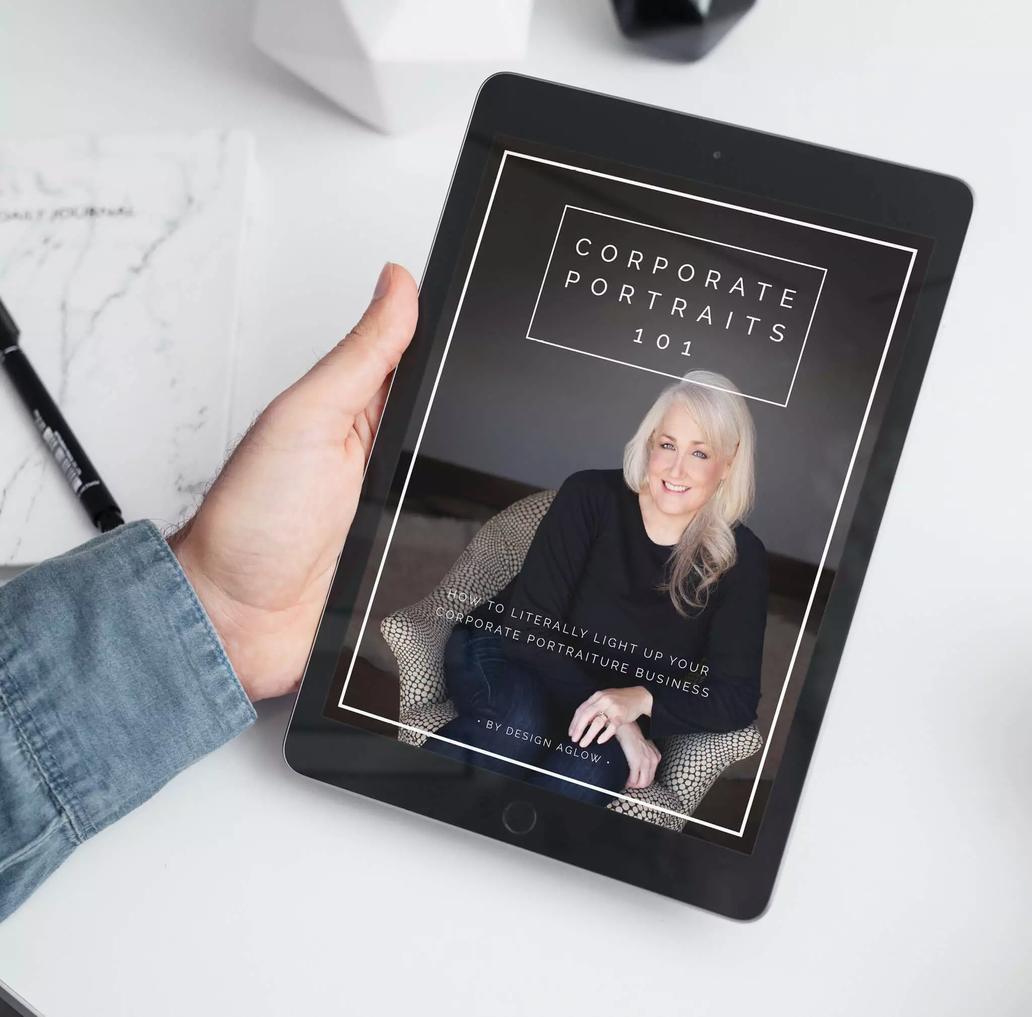 DesignAglow Corporate Portraits 101: A Complete Business Headshot Kit Business Courses & Resources
