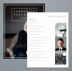 DesignAglow Corporate Portraits 101: A Complete Business Headshot Kit Business Courses & Resources