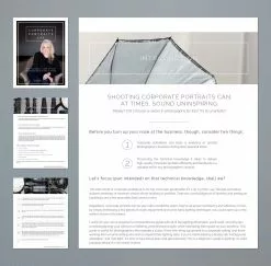 DesignAglow Corporate Portraits 101: A Complete Business Headshot Kit Business Courses & Resources