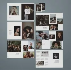 DesignAglow ICON Photography Lookbooks Dark & Moody