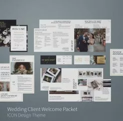 DesignAglow Wedding Client Welcome Packet Weddings & Engagements