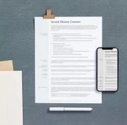 DesignAglow Second Shooter Contract Dark & Moody