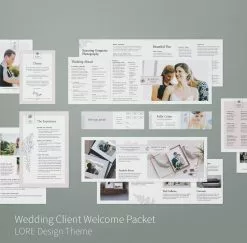 DesignAglow LORE Client Welcome Packet Romantic & Dreamy