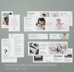 DesignAglow LORE Client Welcome Packet Romantic & Dreamy