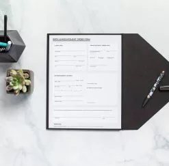 DesignAglow Birth Announcement Order Form