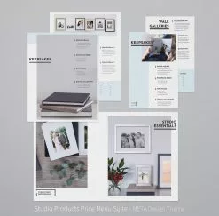 DesignAglow Studio Products Price Menu Suite In-Person Sales