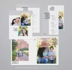 DesignAglow Portrait Price Menu Suite Portraits & Families