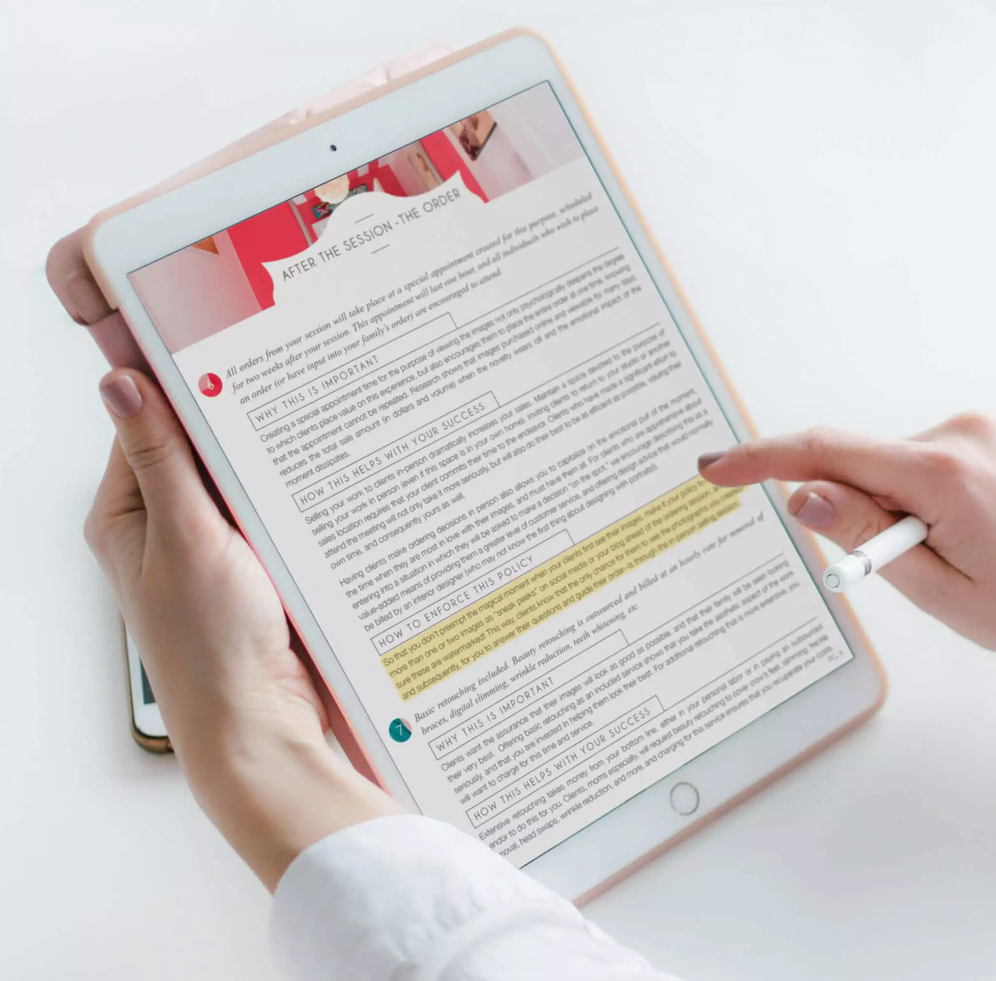 DesignAglow Portrait Studio Policies For Success