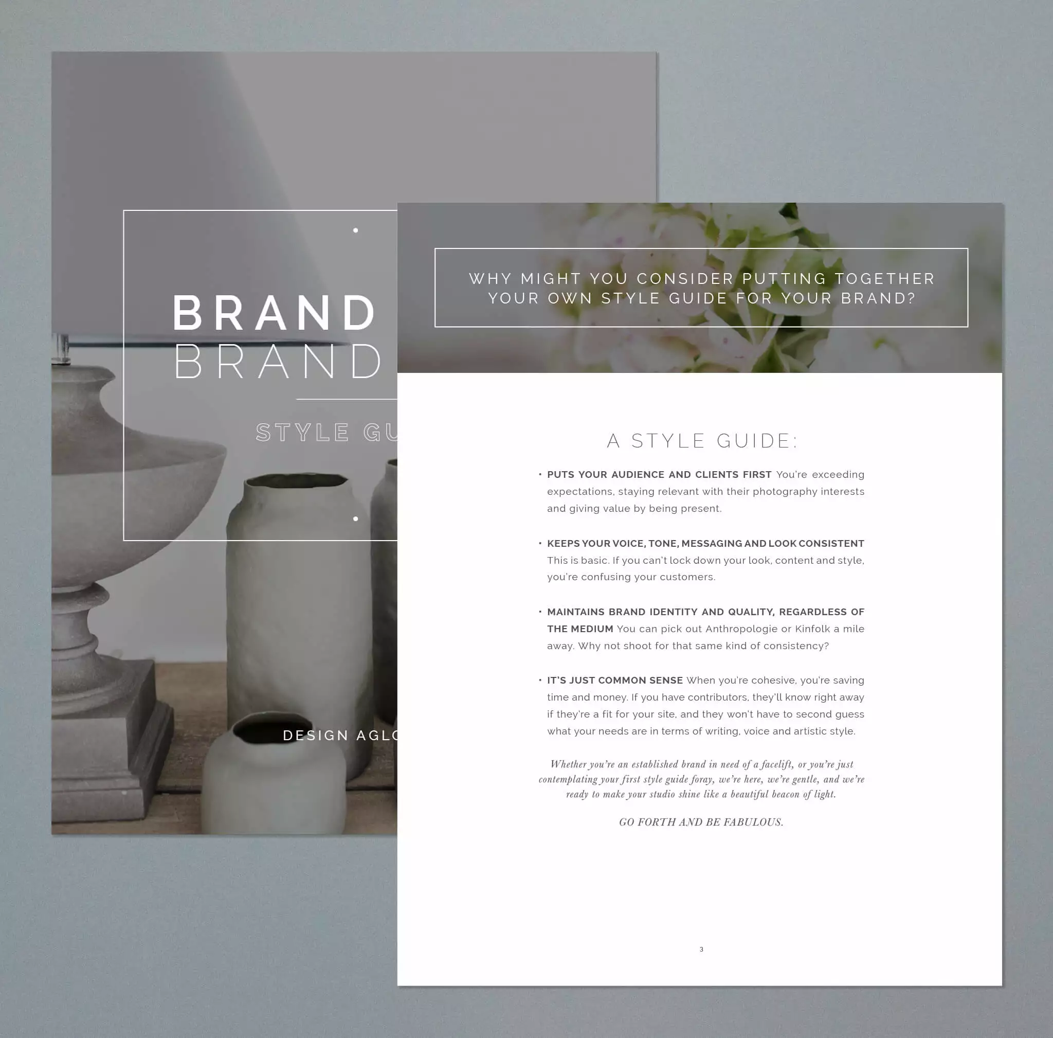 DesignAglow Success Guides Studio Success Guide: Branding & Style
