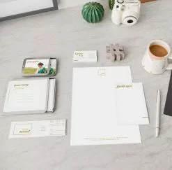 DesignAglow Bold & Fun VIDA Stationery Suite