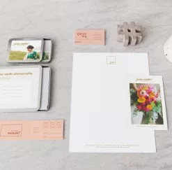 DesignAglow Bold & Fun VIDA Stationery Suite