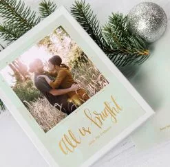 DesignAglow Holiday Cards: Artist's Brush Collection