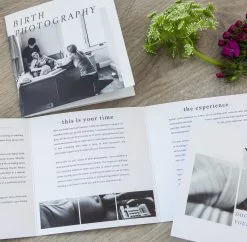 DesignAglow Birth Photography Welcome Packet Babies & Maternity