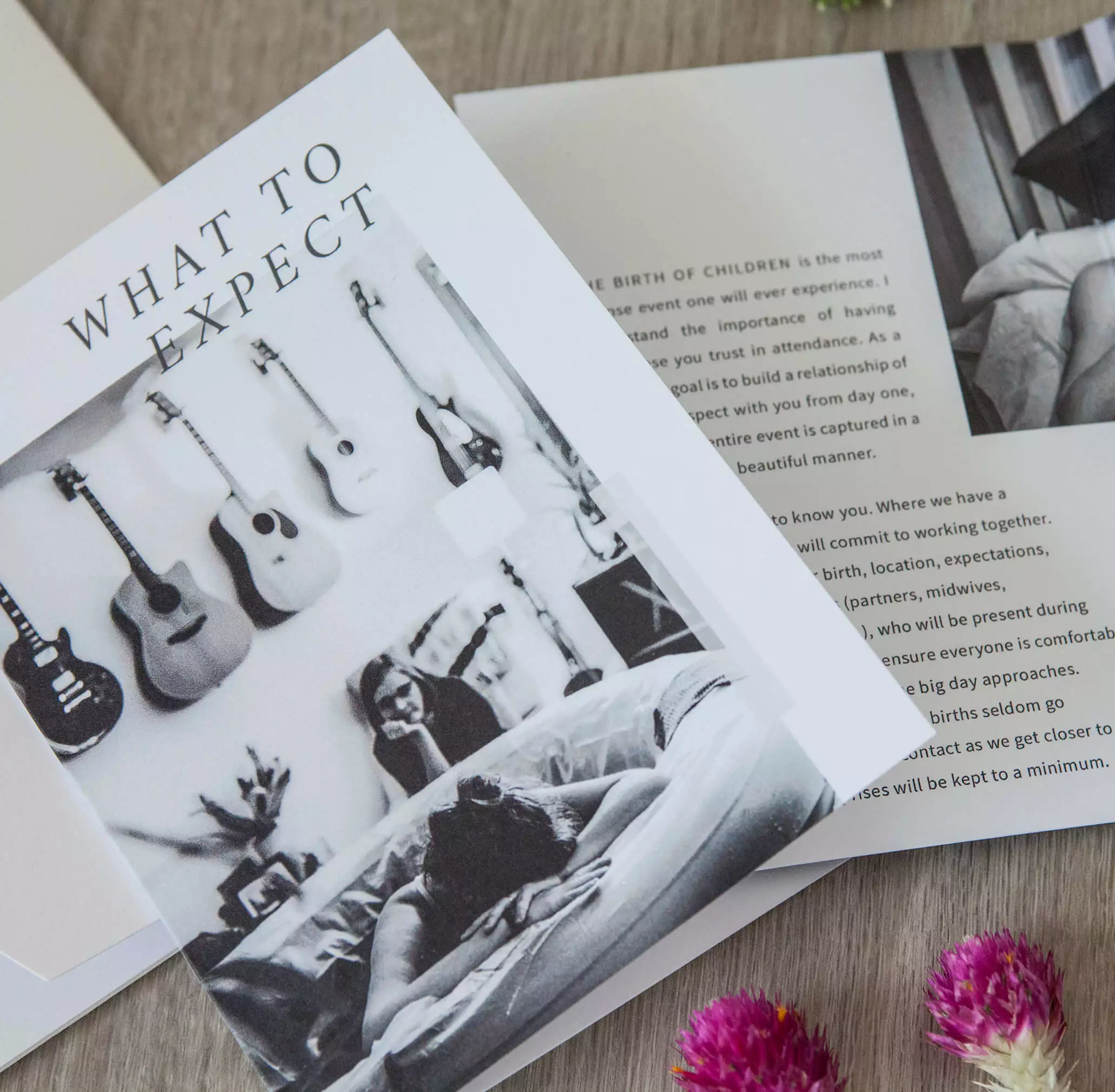 DesignAglow Birth Photography Welcome Packet Babies & Maternity