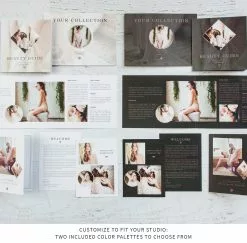 DesignAglow Boudoir Welcome Packet: Modern Romance Edition