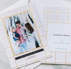 DesignAglow Holiday Cards: Gilded Greetings Collection