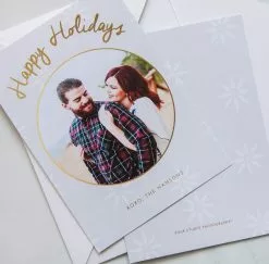 DesignAglow Holiday Cards: Gilded Greetings Collection