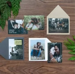 DesignAglow Dark & Moody ICON Holiday Cards