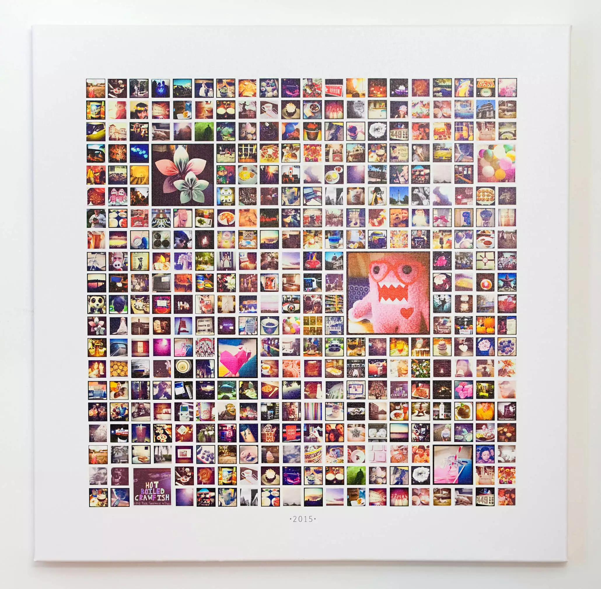 DesignAglow Collages & Calendars InstaCanvas - Your 365 As Art