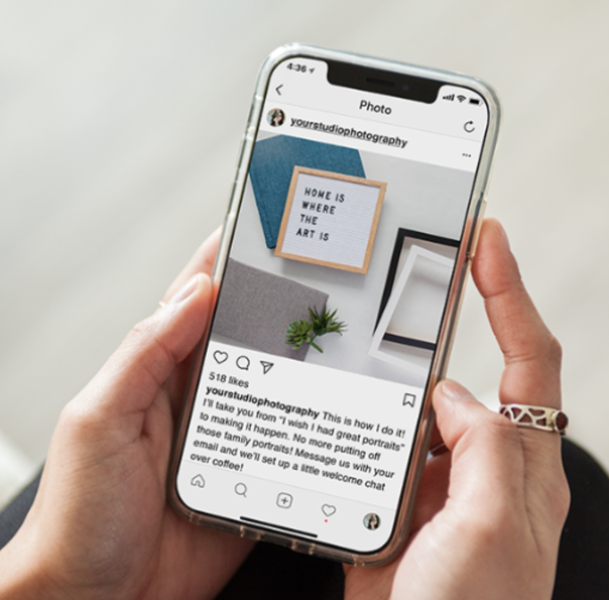 DesignAglow Photographer’s Products Mockups: Instagram Pack Digital Marketing
