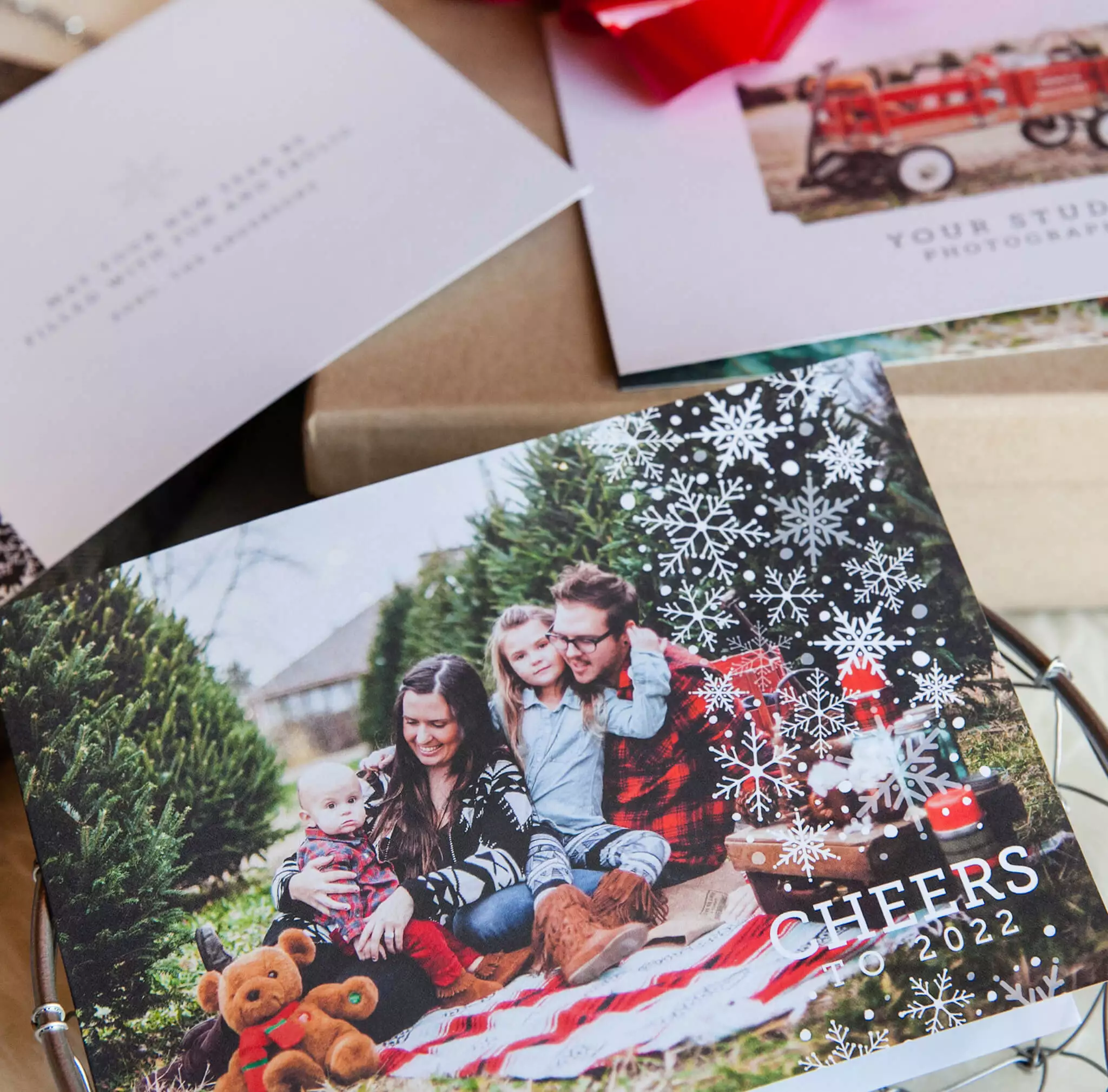 DesignAglow Holiday Cards: Let It Snow