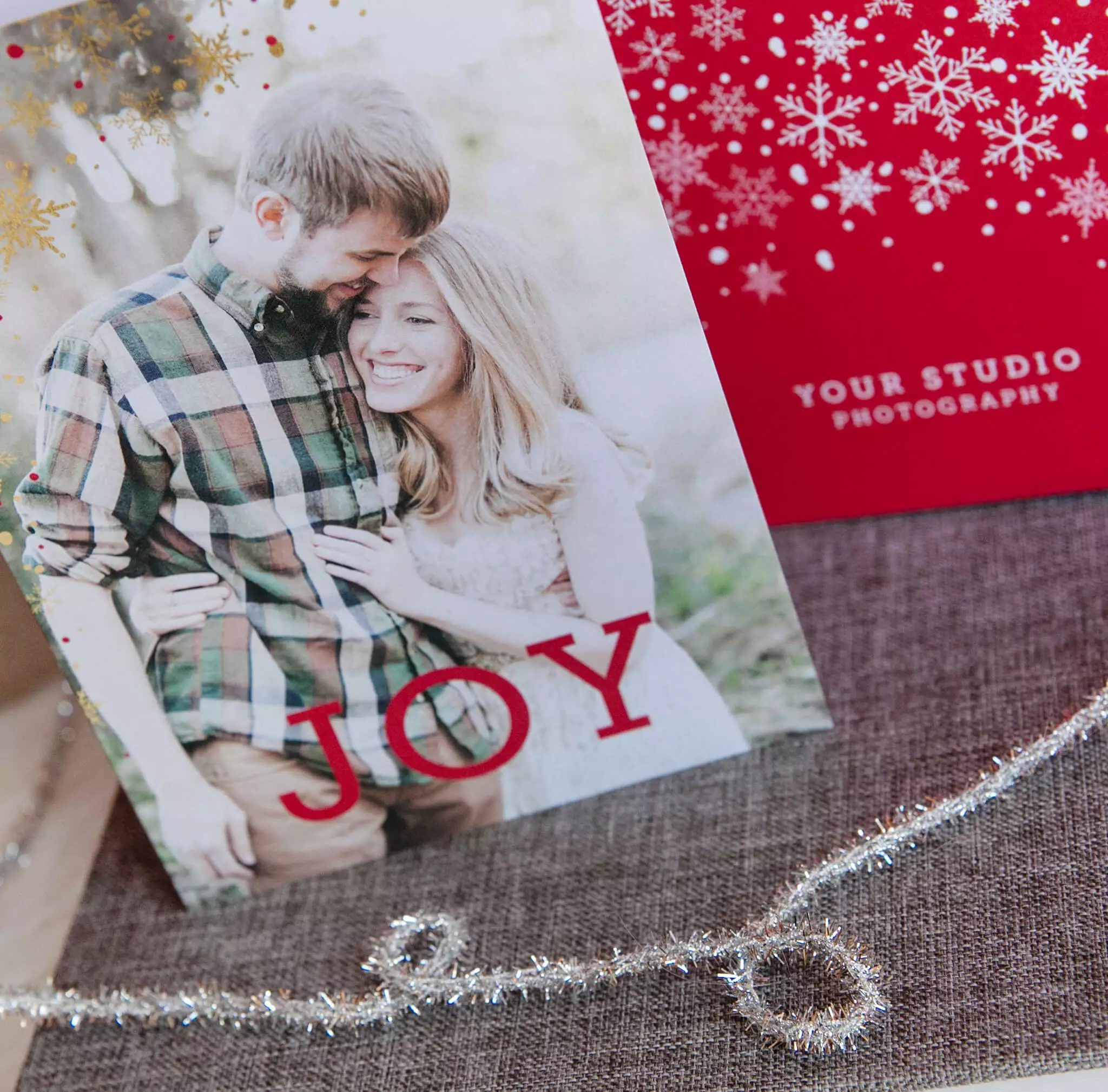 DesignAglow Holiday Cards: Let It Snow