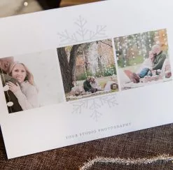 DesignAglow Holiday Cards: Let It Snow