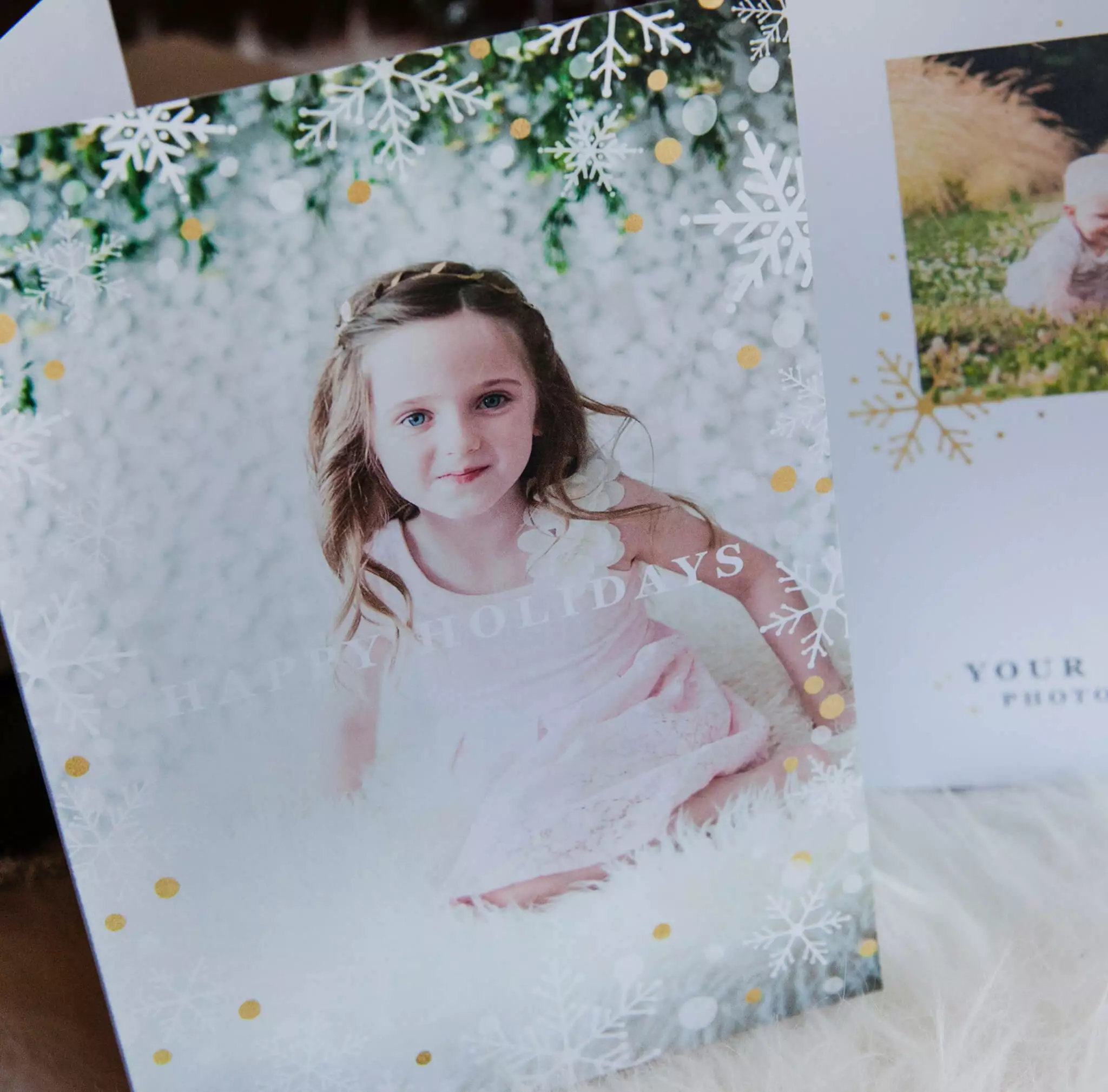 DesignAglow Holiday Cards: Let It Snow