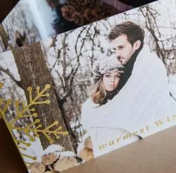 DesignAglow Holiday Cards: Let It Snow