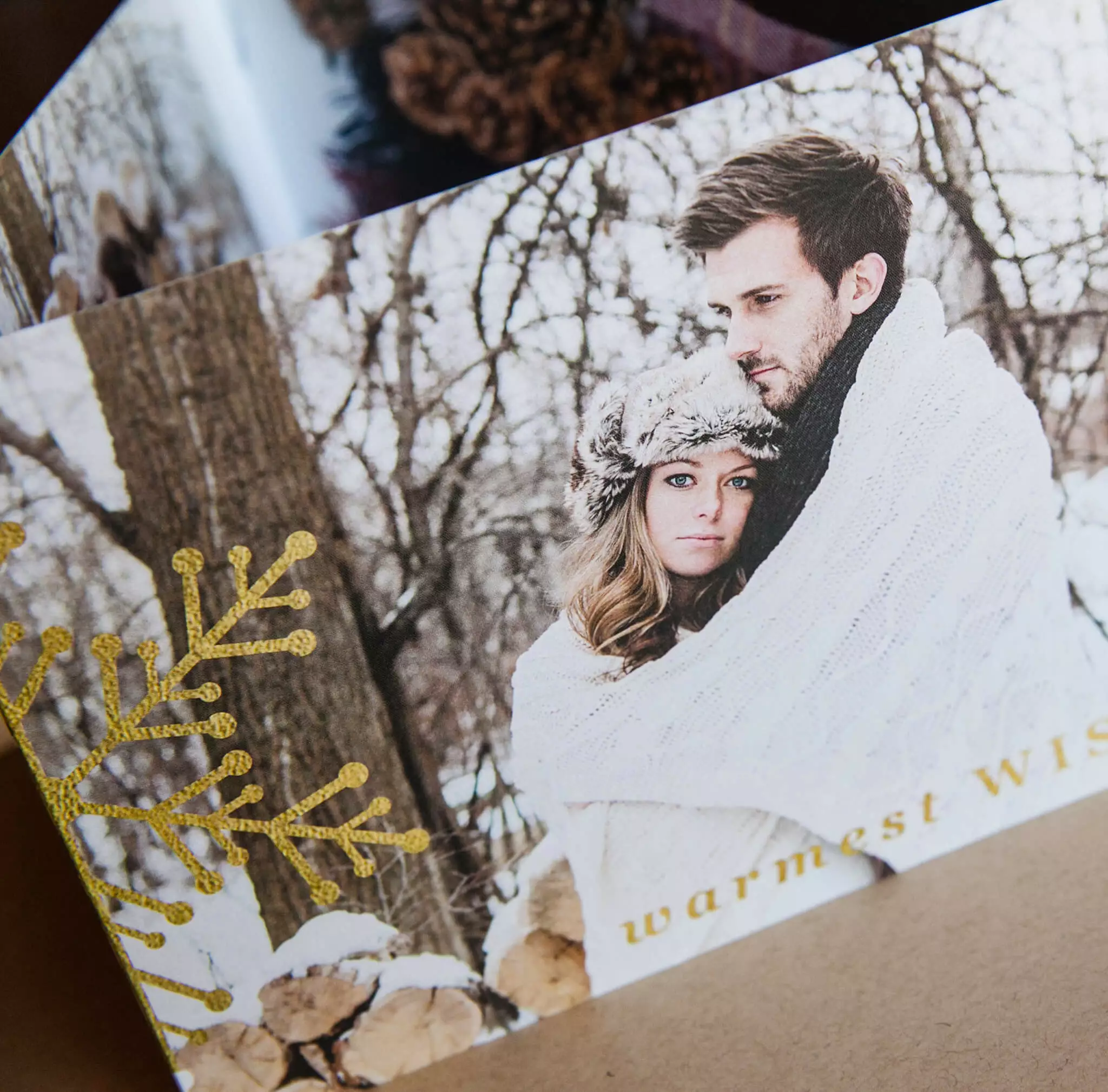 DesignAglow Holiday Cards: Let It Snow