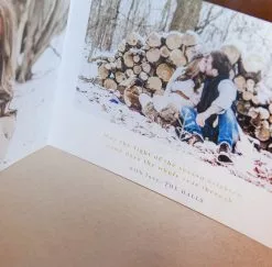 DesignAglow Holiday Cards: Let It Snow