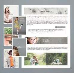 DesignAglow Holiday Mini Sessions Toolkit Portraits & Families