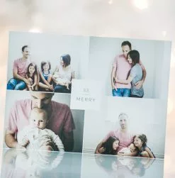 DesignAglow Holiday Cards: Modern Minimalist Collection Classic Theme