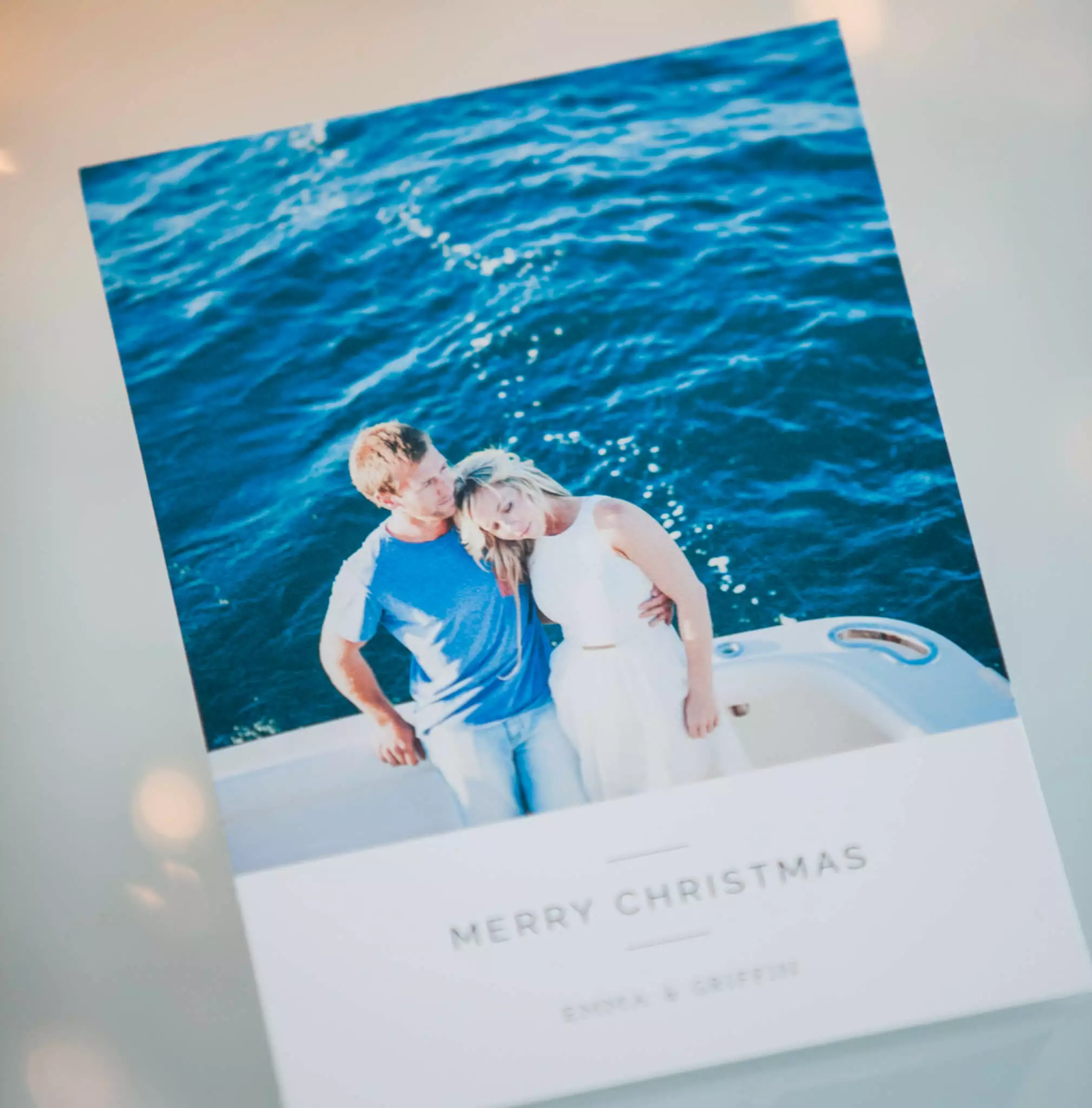 DesignAglow Holiday Cards: Modern Minimalist Collection Classic Theme