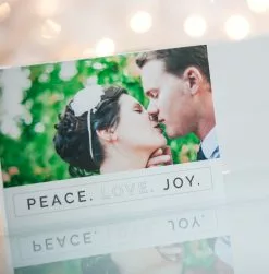 DesignAglow Holiday Cards: Modern Minimalist Collection Classic Theme