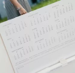 DesignAglow Photo Calendars: Modern Minimalist Collection