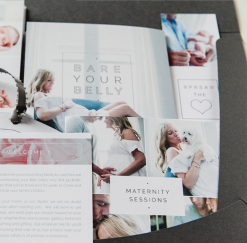 DesignAglow Newborn Welcome Packet: Modern Minimalist Edition