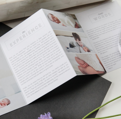 DesignAglow Newborn Welcome Packet: Modern Minimalist Edition