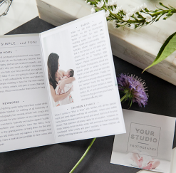 DesignAglow Newborn Welcome Packet: Modern Minimalist Edition