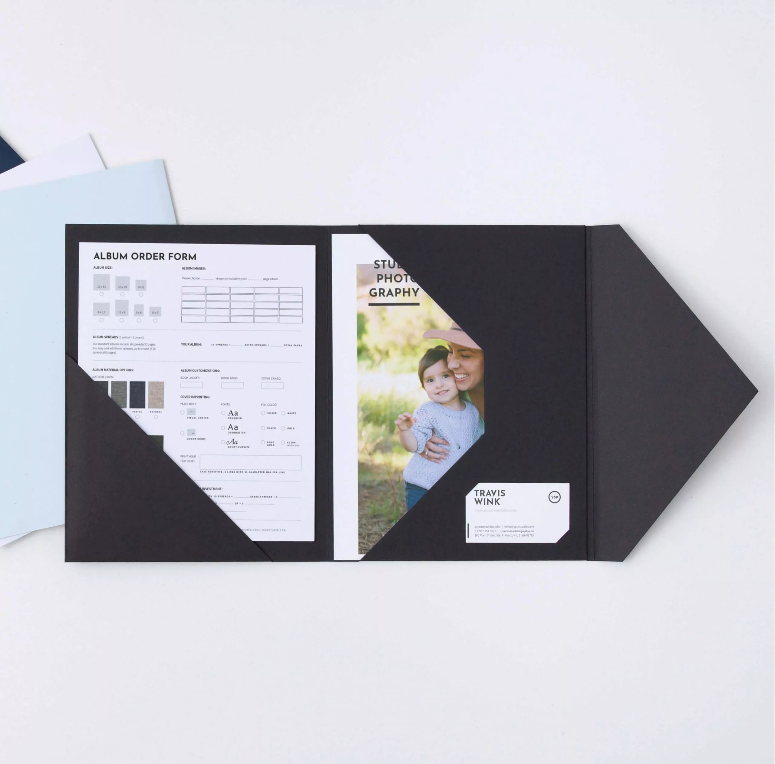 Paper Shop Presentation Folders