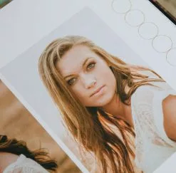 DesignAglow Photo Album Templates: Senior Style