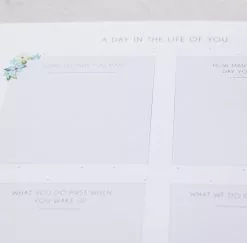 DesignAglow Babies & Maternity Photo Album Templates: Bohemian Baby Book