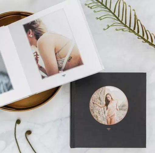 DesignAglow Boudoir Album Templates: Modern Romance