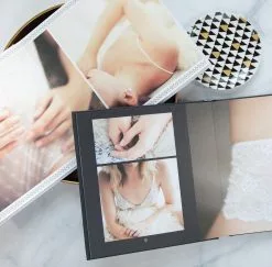 DesignAglow Boudoir Album Templates: Modern Romance